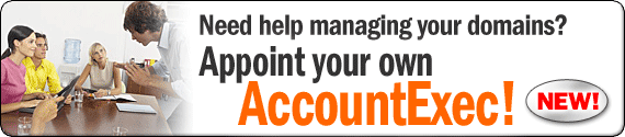 Appoint your own AccountExec!