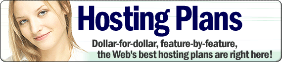 Shared Hosting: Dollar-for-dollar, feature-by-feature, the Web's best shared hosting plans are right here!