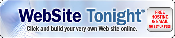 Create advanced Web sites with GimmeMyDomains.com's WebSite Tonight.